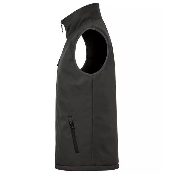 Clique lined softshell vest, Dark Grey, large image number 2