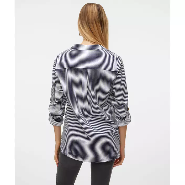 Vero Moda VMBUMPY skjorta dam, Snow White/India Ink, large image number 2