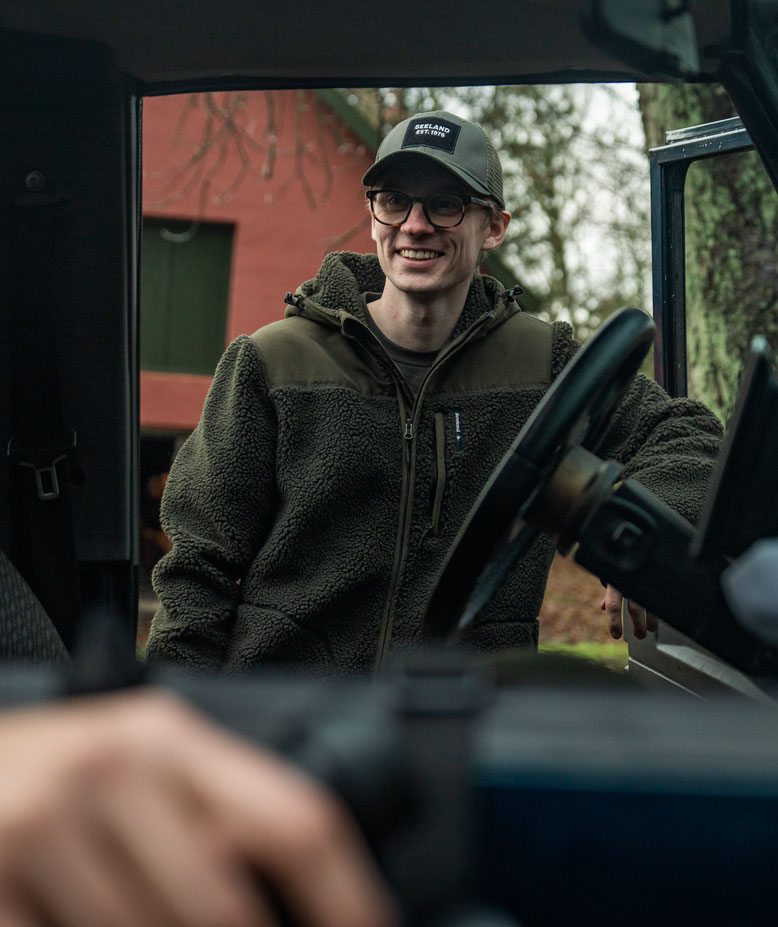 Seeland Thaw pile fleece jacket, Grizzly brown