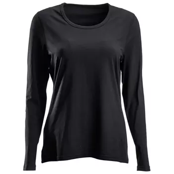 Kramp Active long-sleeved women's T-shirt, Black