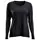 Kramp Active long-sleeved women's T-shirt, Black, Black, swatch