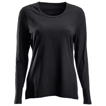 Kramp Active long-sleeved women's T-shirt, Black