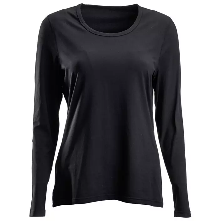 Kramp Active long-sleeved women's T-shirt, Black, large image number 0