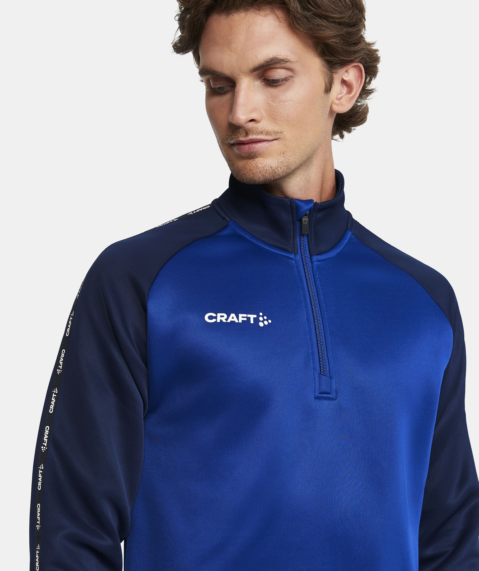 Craft Squad 2.0 halfzip training pullover, Club Cobolt-Navy, large image number 3