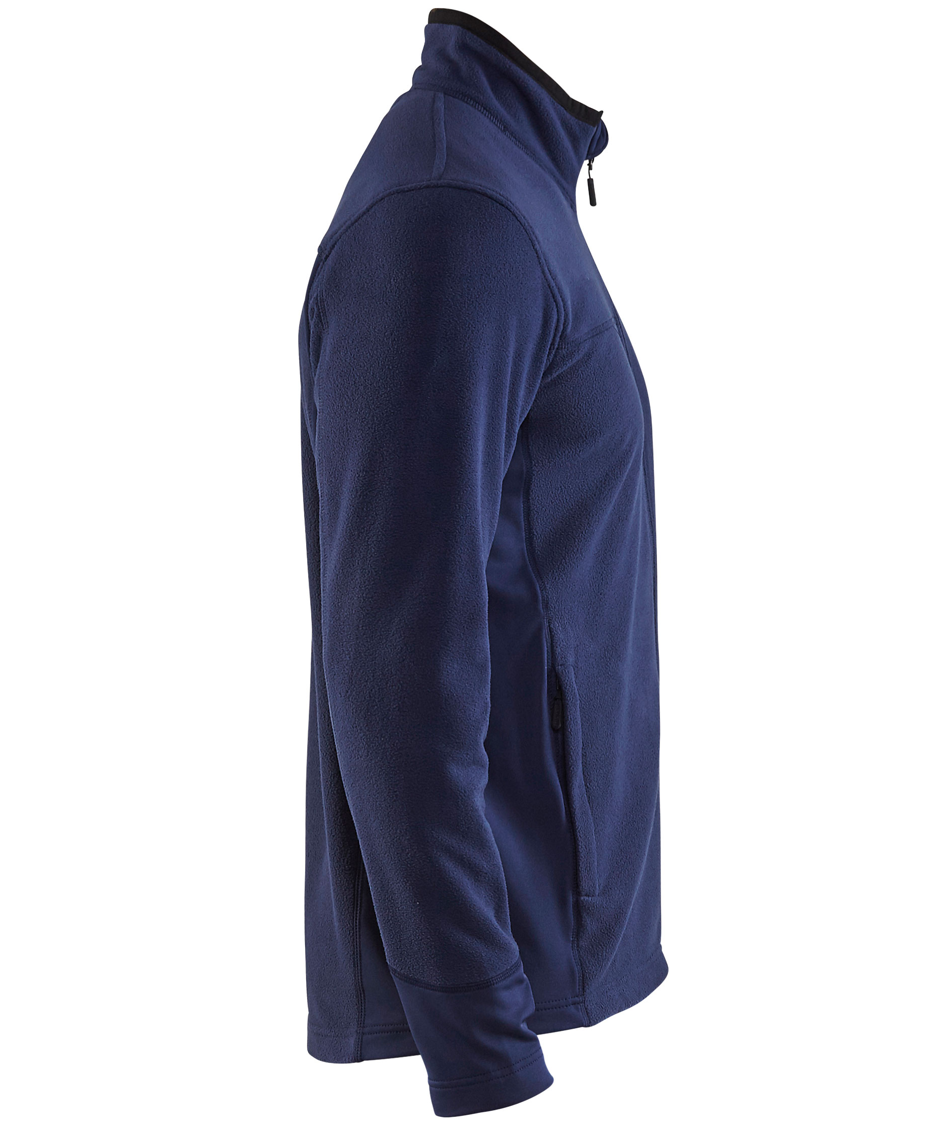 Bl&aring;kl&auml;der microfleecejakke, Marine, large image number 2