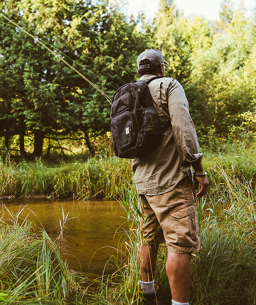 Carhartt Single Compartment ryggsekk 27L, Black, Black, large image number 4