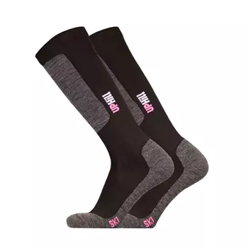 UphillSport Halla ski socks, Black/Grey