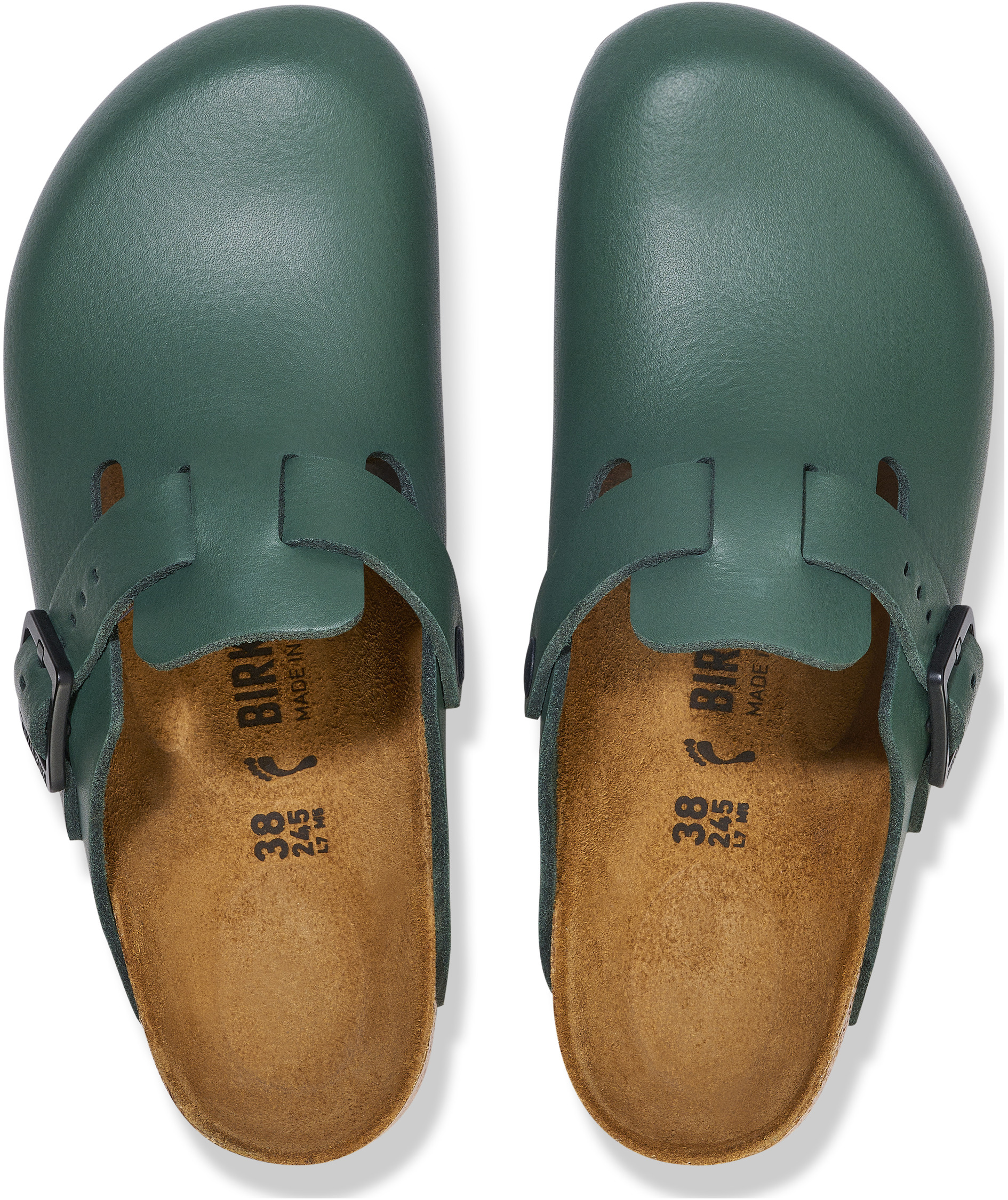 Birkenstock Boston PRO LE Regular fit sandals, Thyme Green, large image number 3