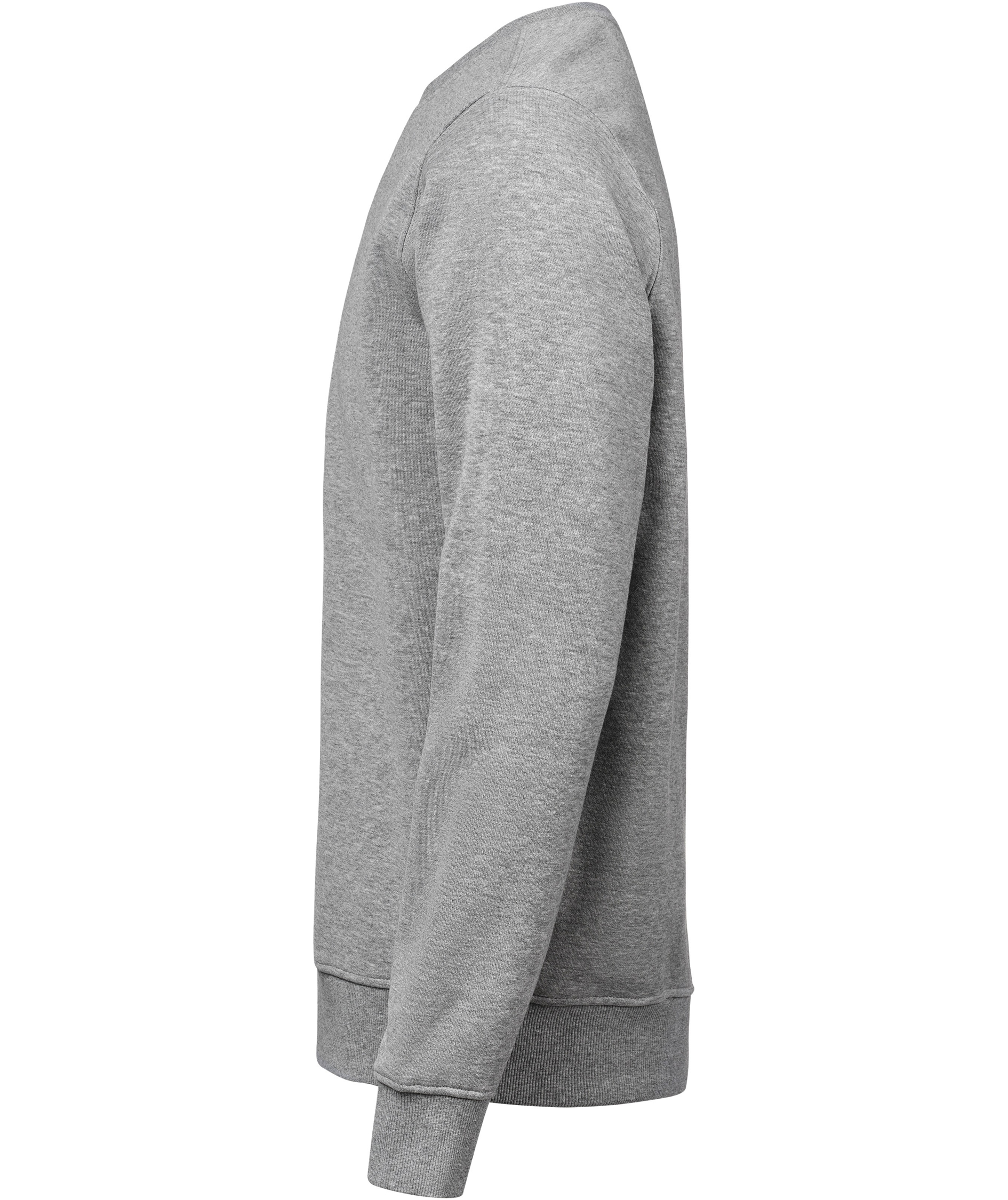 UM Regular fit collegegenser, Grey melange, large image number 3