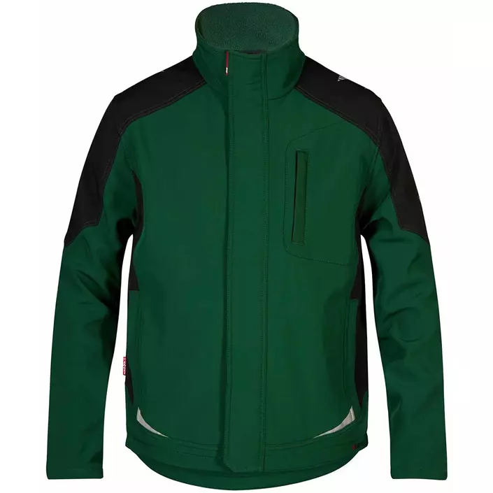 Engel Galaxy softshell jacket, Green/Black, large image number 0