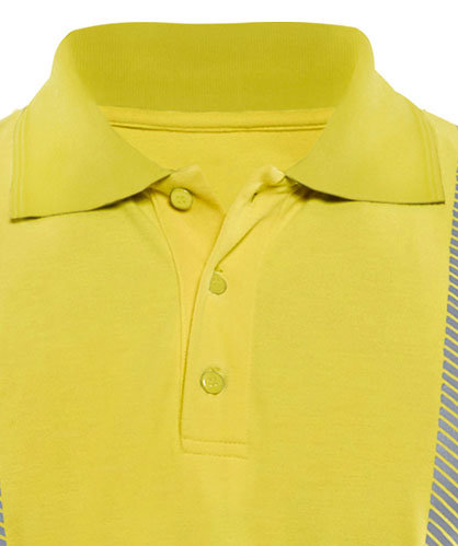 Bl&aring;kl&auml;der Multinorm long-sleeved polo shirt, Hi-Vis Yellow, large image number 2