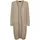 Vero Moda VMDOFFY lang dame strik cardigan, Sepia Tint, Sepia Tint, swatch