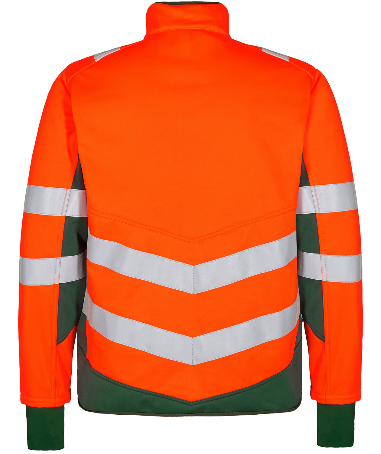 Engel Safety softshell jacket, Hi-vis Orange/Green, large image number 1