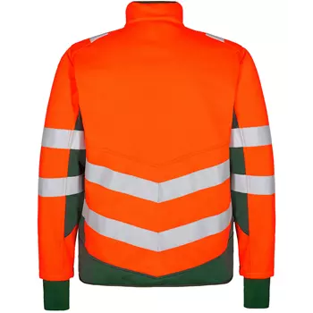 Engel Safety softshelljacka, Varsel Orange/Grön