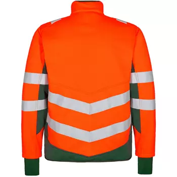 Engel Safety softshell jacket, Hi-vis Orange/Green