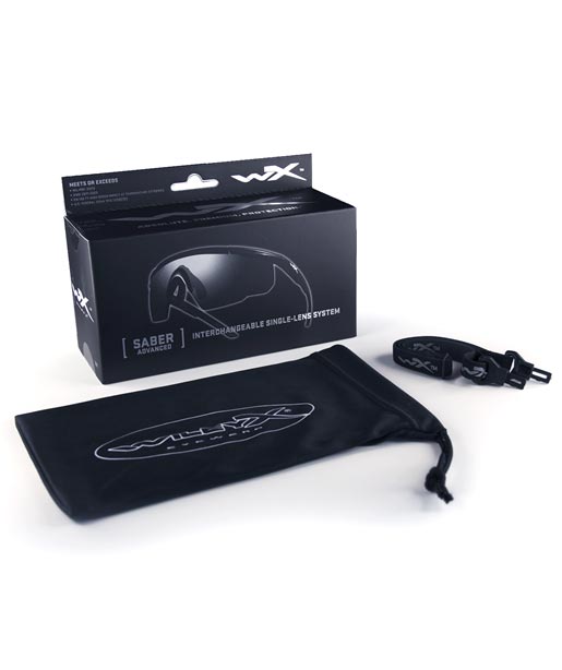 Wiley X Saber Advanced safety glasses, Yellow