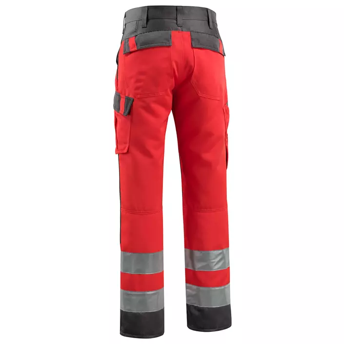 Mascot Safe Light Maitland work trousers, Hi-vis red/Dark anthracite, large image number 2