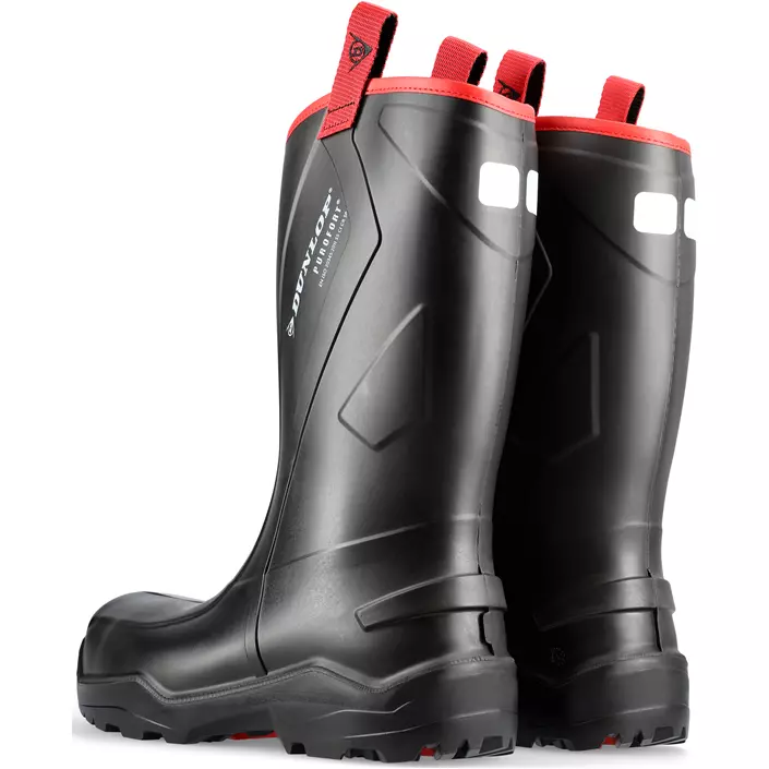 Dunlop Purofort+ Rugged skyddsgummistövlar S5, Grön, large image number 4