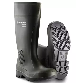 Dunlop Purofort professionel rubber boots O4, Green