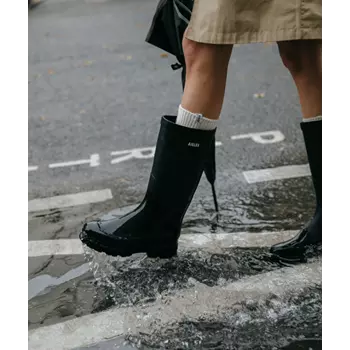 Aigle Eliosa women's rubber boots, Noir