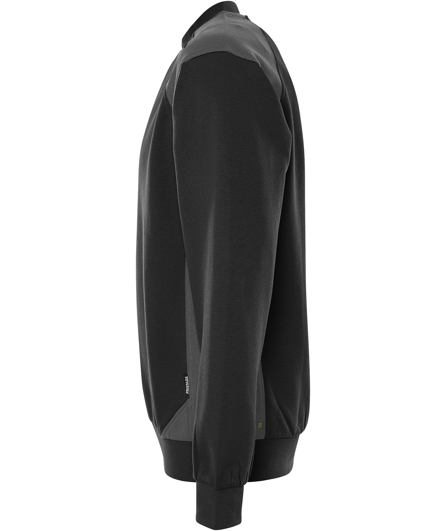 Fristads sweatshirt 7048 GSM, Black/Grey, large image number 5