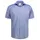 Seven Seas modern fit Fine Twill kortärmad skjorta, Ljusblå, Ljusblå, swatch