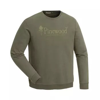 Pinewood Sunnaryd collegetröja / sweatshirt, Grön