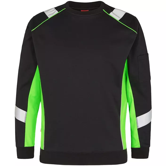 Engel Cargo sweatshirt, Black/Green, large image number 0