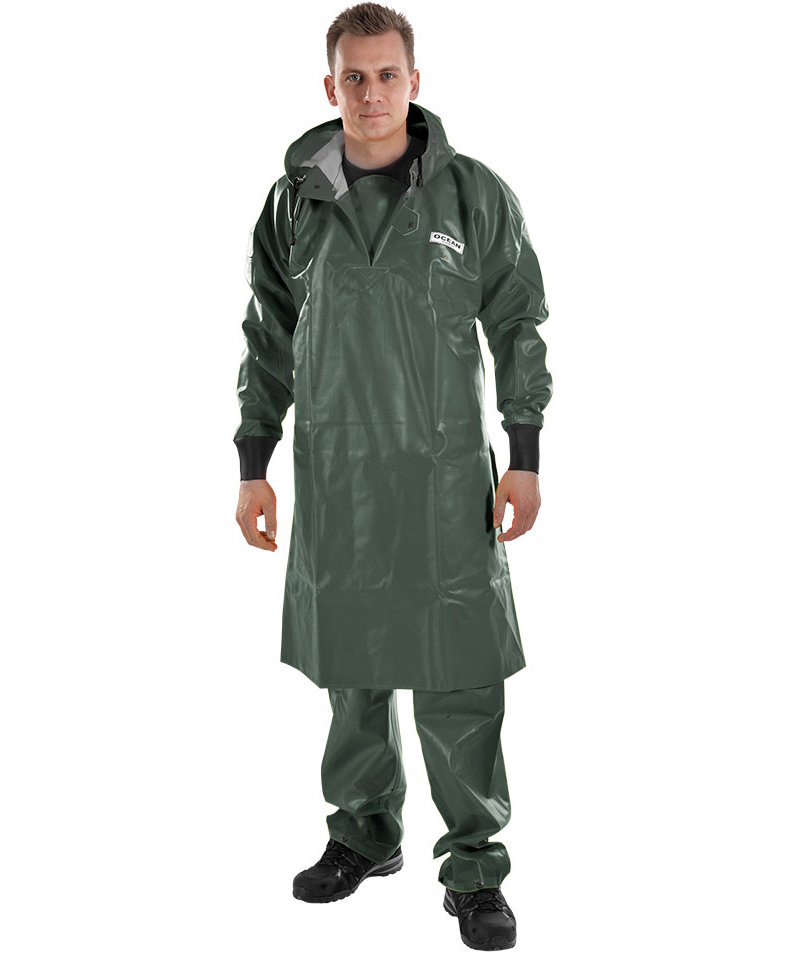 Buy Ocean Offshore long rain jacket at Cheap workwear