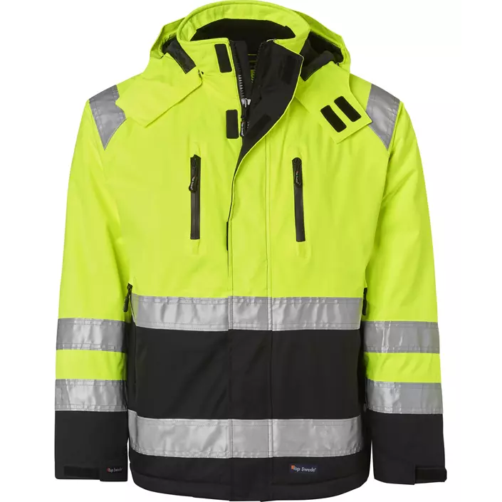 Top Swede winter jacket 122, Hi-vis Yellow/Black, large image number 0