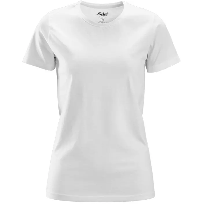 Snickers dame T-shirt 2516, Hvid, large image number 0