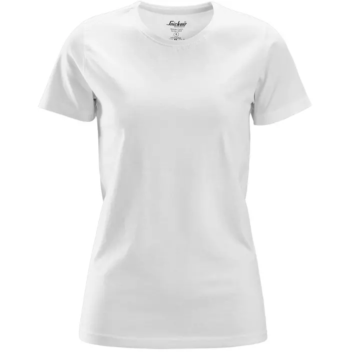 Snickers dame T-shirt 2516, Hvid, large image number 0