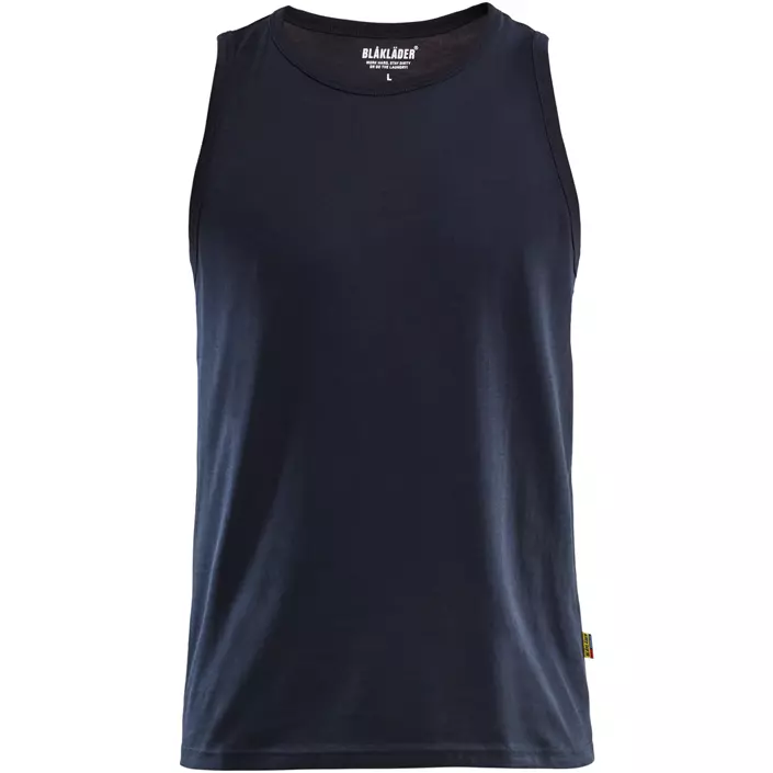 Blåkläder tanktop, Mørk Marine, large image number 0