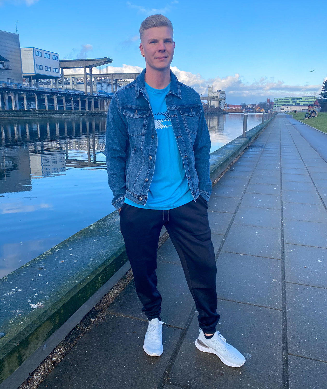 Roberto tr&auml;ningsbyxa, Svart