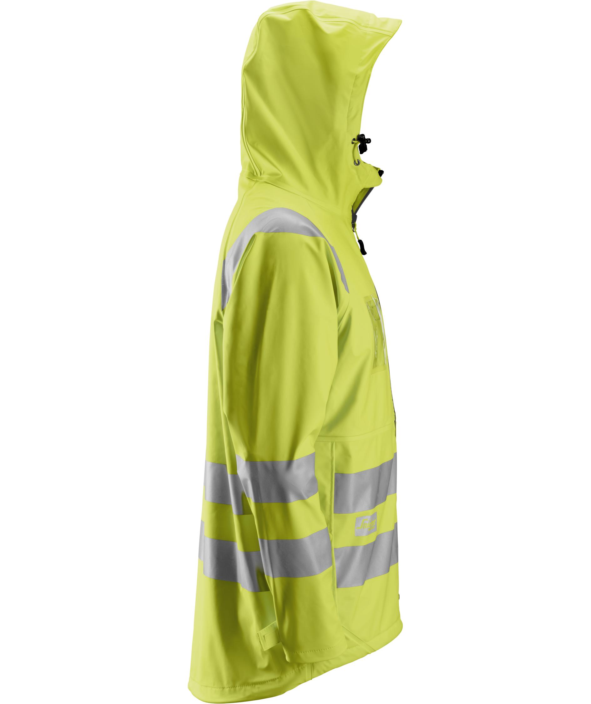 Snickers PU rain jacket, Yellow, large image number 2