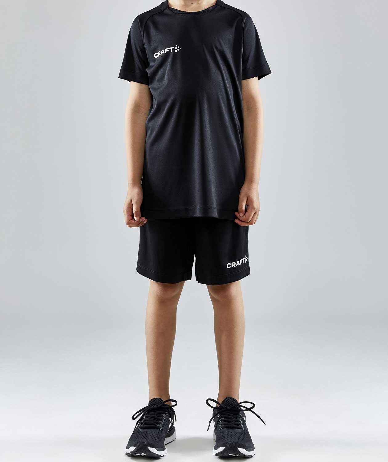 Craft Evolve Zip Pocket shorts for kids, Black, large image number 1