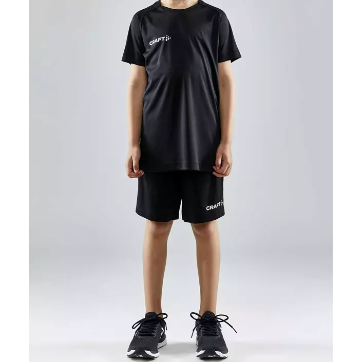 Craft Evolve Zip Pocket shorts for kids, Black, large image number 1