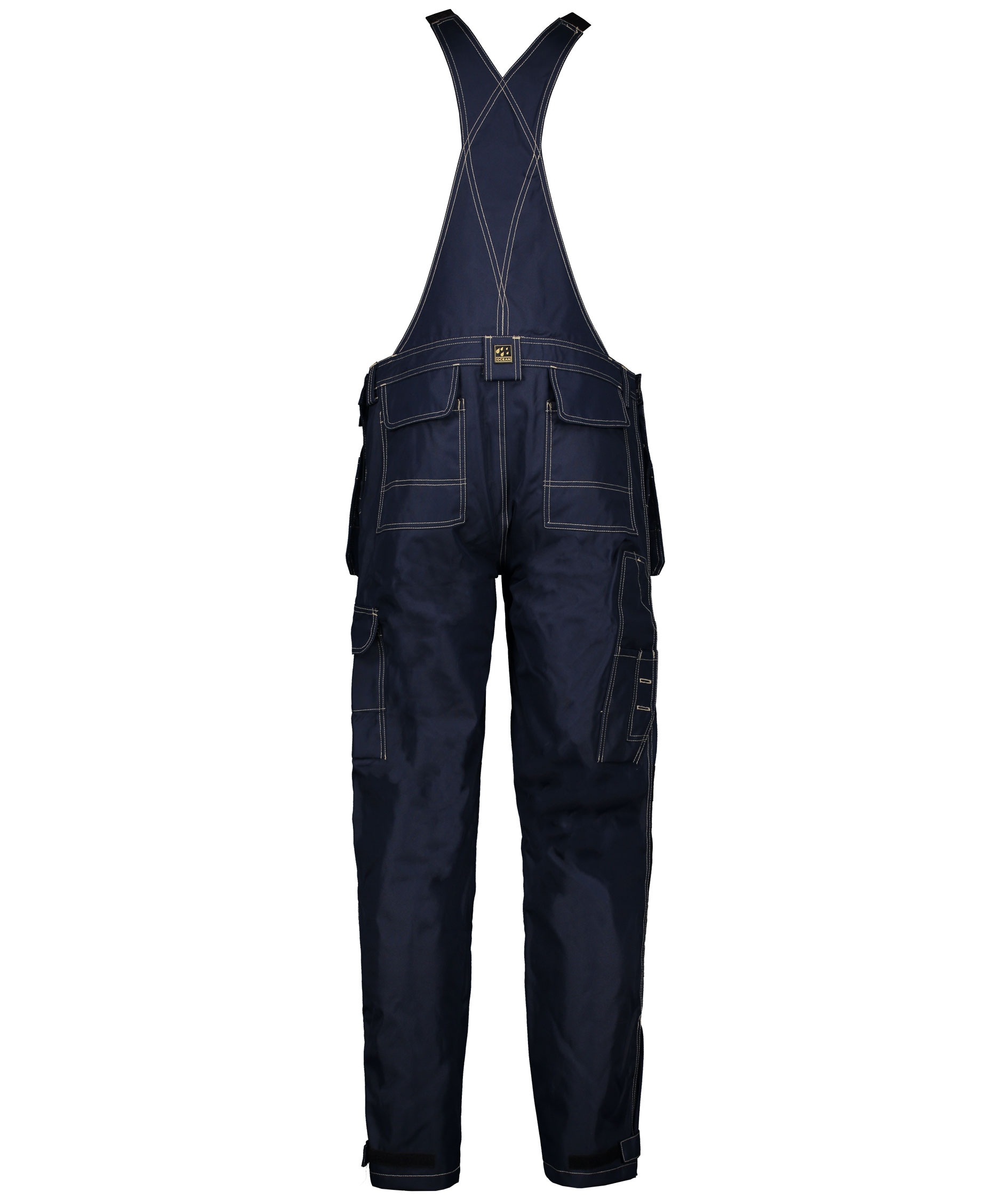 Ocean Medusa bib and brace trousers, Navy, large image number 1