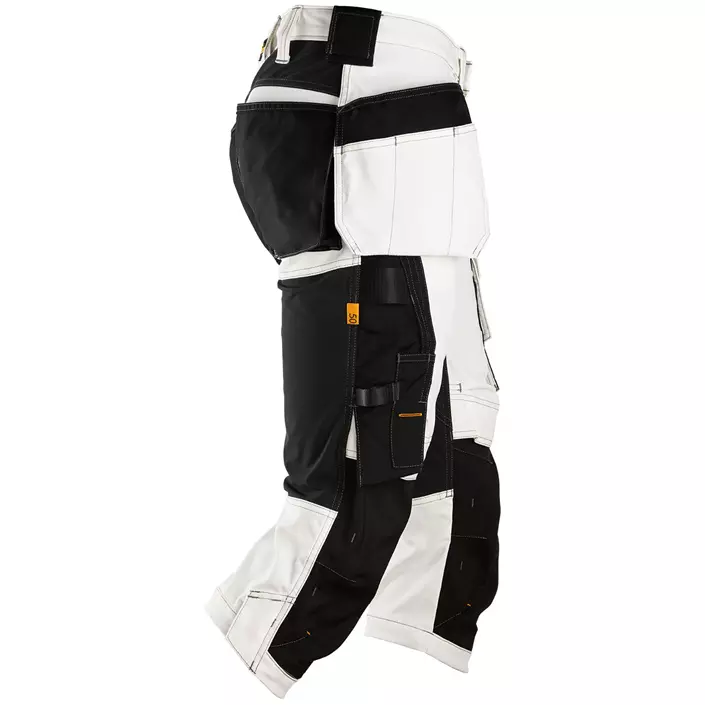 Snickers AllroundWork craftsman knee pants 6142, White/Black, large image number 4