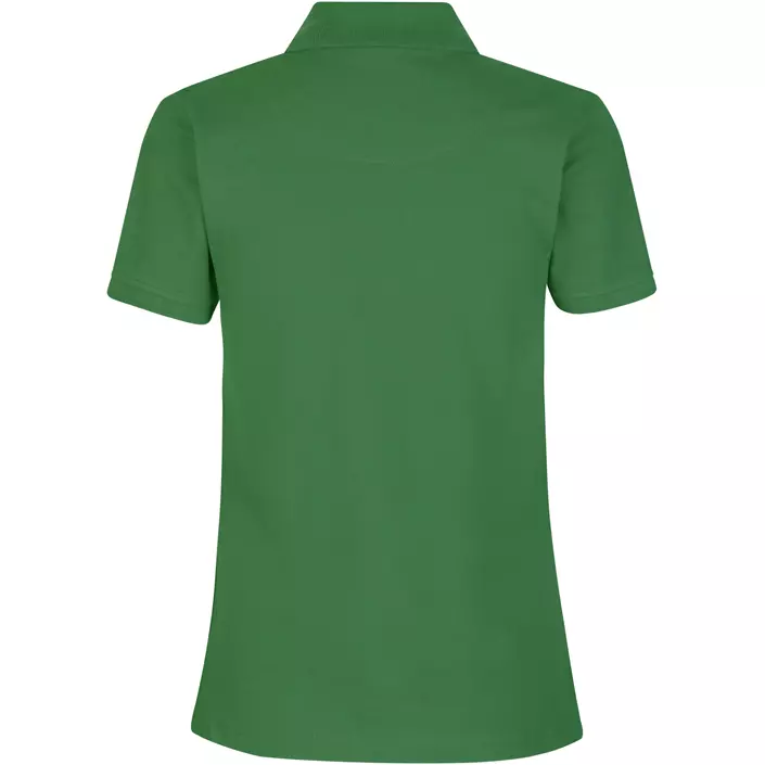 ID women's Pique Polo T-shirt with stretch, Green, large image number 1