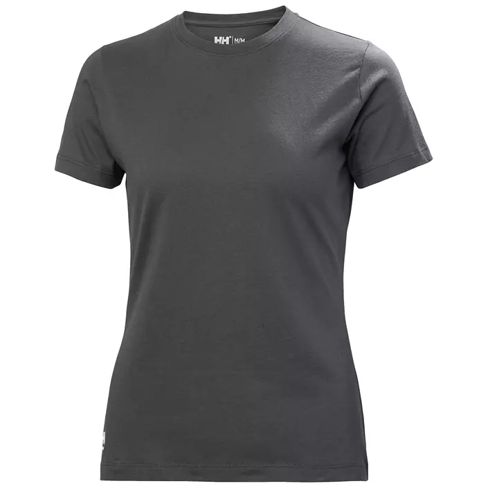 Helly Hansen Classic Dame T-shirt, Dunkelgrau, large image number 0