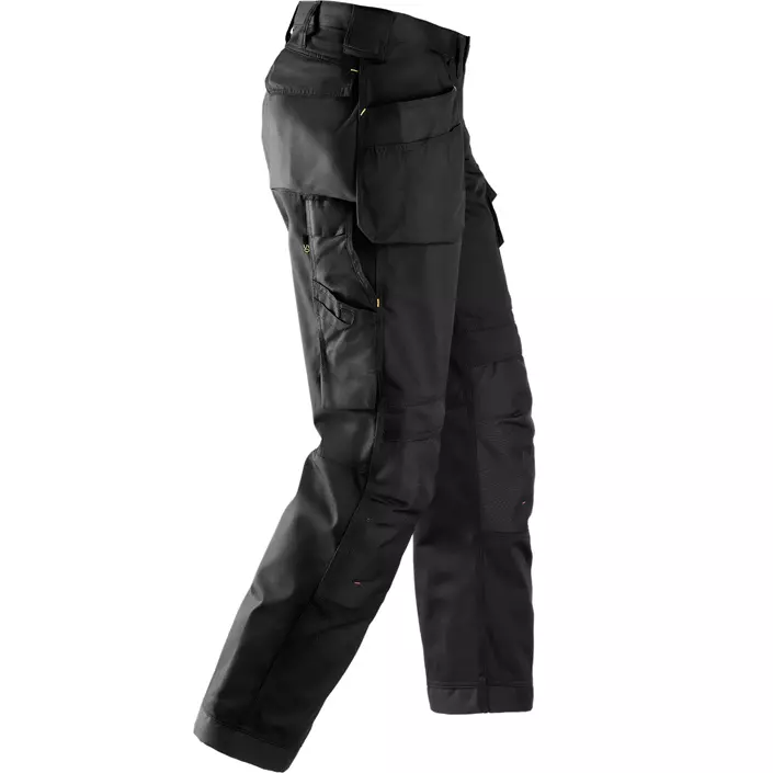 Snickers CoolTwill craftsman trousers with holster pocket, Black, large image number 3