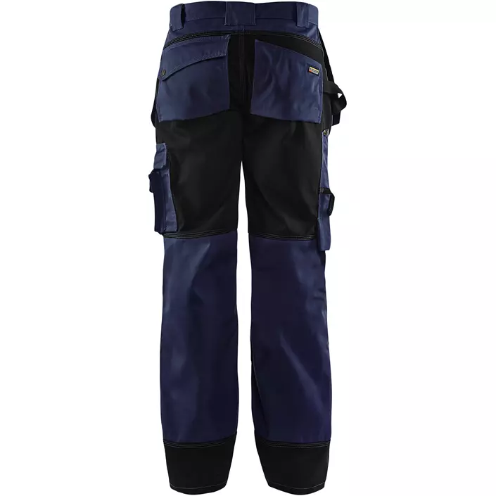 Blåkläder håndværkerbukser X1503, Marine/Sort, Marine/Sort, large image number 1