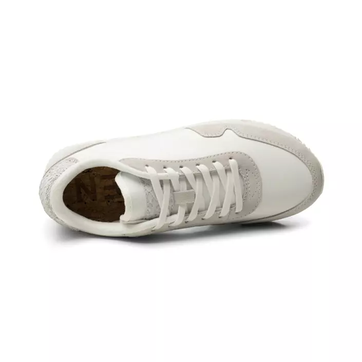 Woden Nora III Leather women's sneakers, White, large image number 2