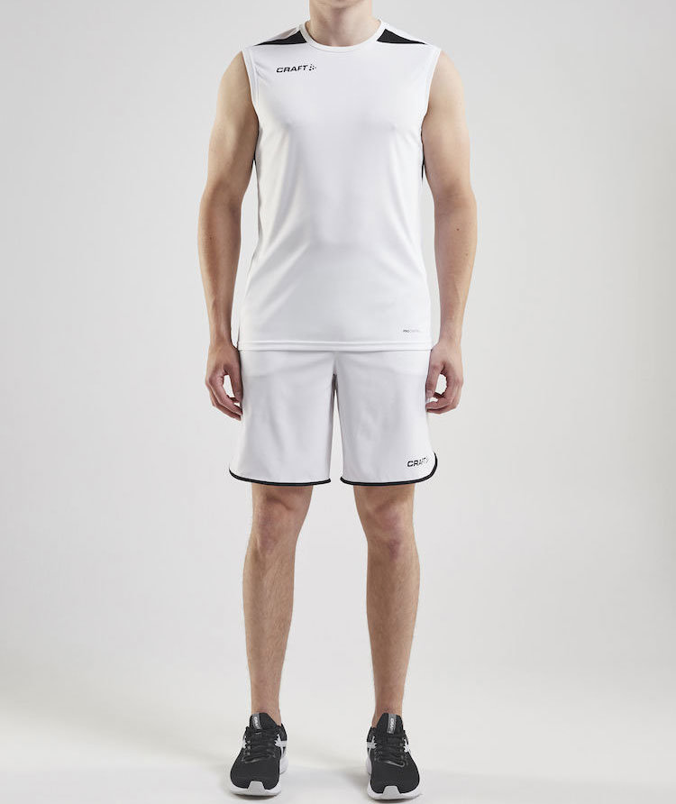 Craft Pro Control Impact tank top, White/black, large image number 4