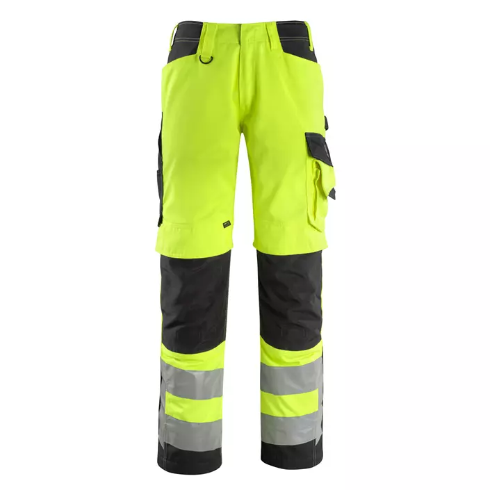 Mascot Safe Supreme Kendal arbejdsbukser, Hi-vis Gul/Sort, large image number 0