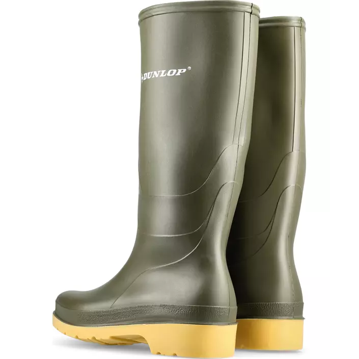 Dunlop Dull rubber boots for kids, Green, large image number 4