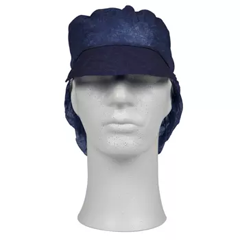 Abena Classic 100-pack cap with hairnet, Blue
