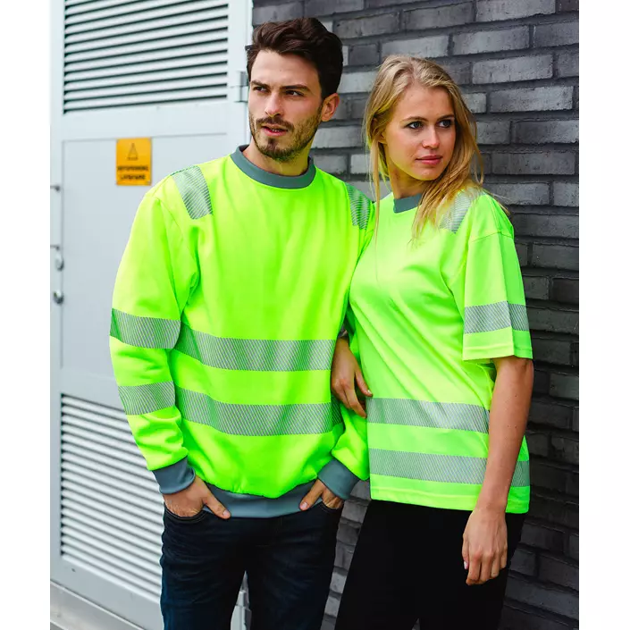 YOU Sundsvall T-shirt, Hi-Vis Yellow, large image number 3
