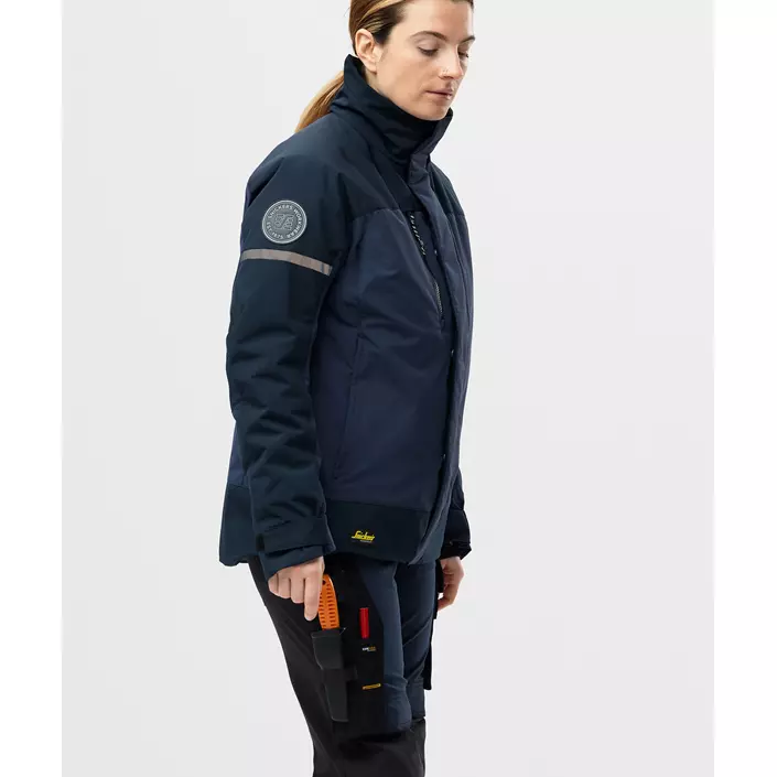 Snickers AllroundWork dame vinterjakke 1117, Black, large image number 4